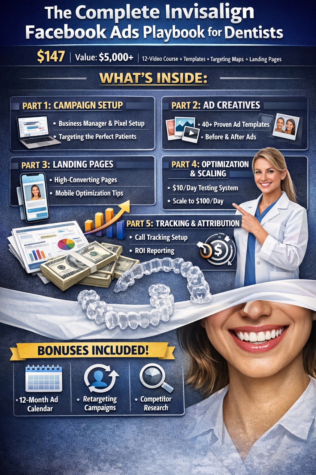 The Complete Invisalign Facebook Ads Playbook for Dentists